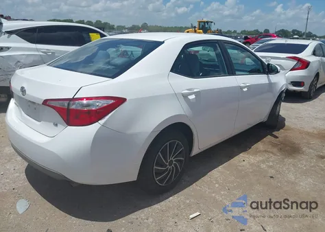 2016 Toyota Corolla Le from USA, damaged, VIN 2T1BURHE8GC678609